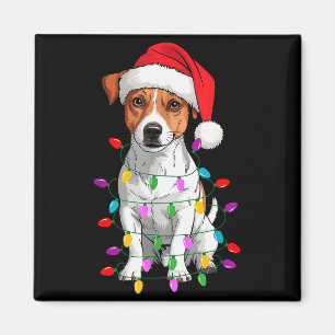Íman Suéter de Natal para Cão Jack Russell Terrier Xmas