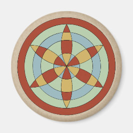 Íman Suffolk Hexafoil (Daisy Wheel)