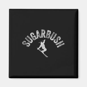 Íman Sugarbush Ski Vintage Vermont Skiing Legal Skier W