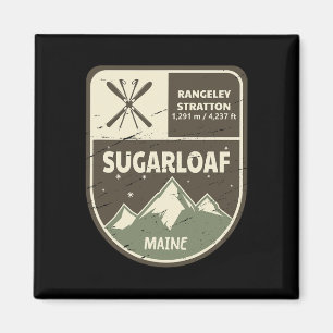 Íman Sugarloaf Maine Skiing