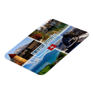 Íman Suiça CH - Luzerna - Ponte Chapel - Antiga Coluna