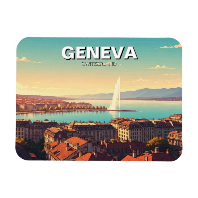 Íman Suiça de Genebra (Horizontal)