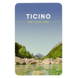 Íman Suiça de Viagem de Ticino Vintage