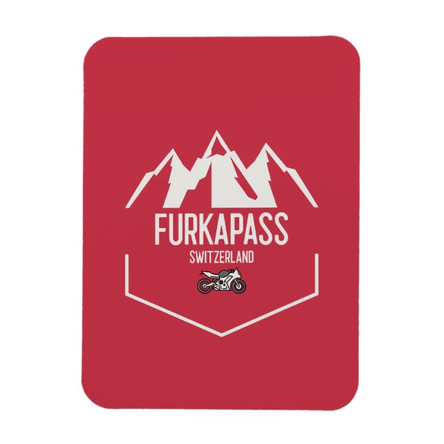 Íman Suiça Furka Pass (Vertical)