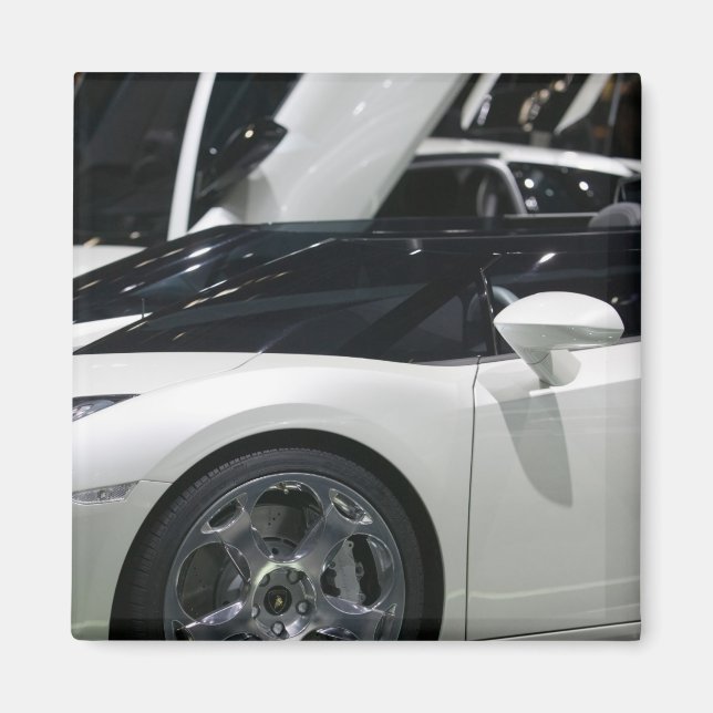 Íman SUIÇA, GENEBRA: 75.º Ano de Genebra Auto 9 (Frente)