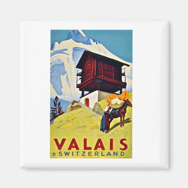 Íman Suiça Valais (Frente)