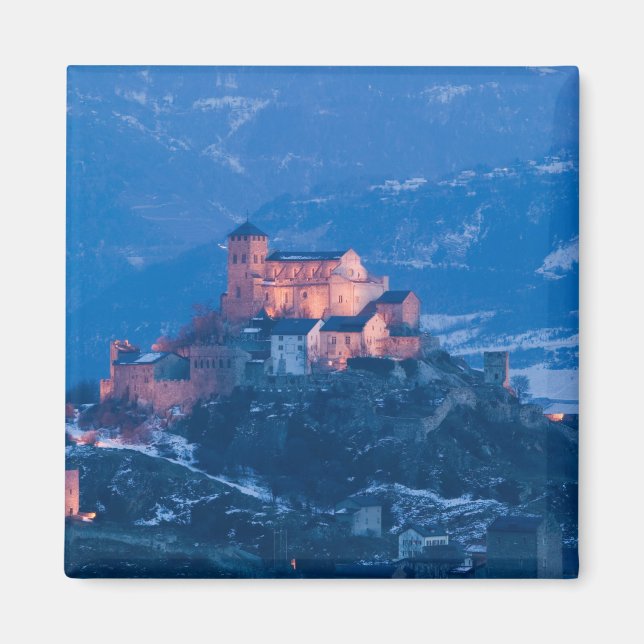 Íman SUIÇA, Wallis/Valais, SION: Basilique de (Frente)