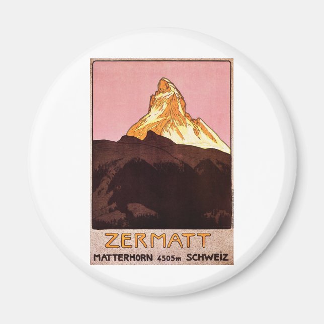 Íman Suiça Zermatt (Frente)