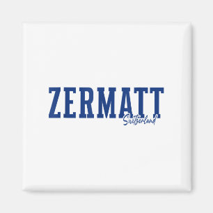 Íman Suiça Zermatt, Alpes Suíços, Souve de Esqui Alpino