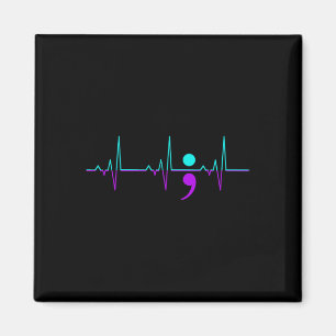 Íman Suicídio Sensibilização Pulsação Feliz Friso G