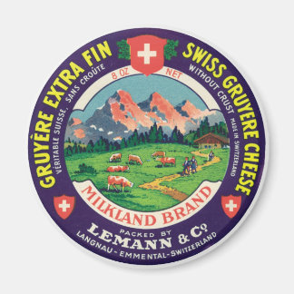 Íman Suíço Gruyere Cheese Langnau Emmental Suiça