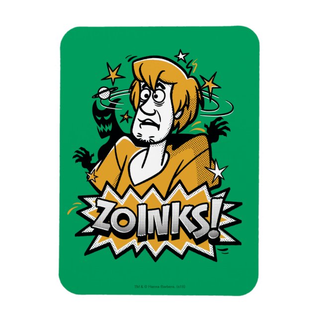 Íman Sujo "Zoinks"! Gráfico de Meio-Tom (Vertical)