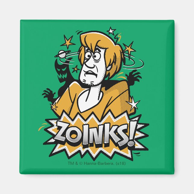 Íman Sujo "Zoinks"! Gráfico de Meio-Tom (Frente)