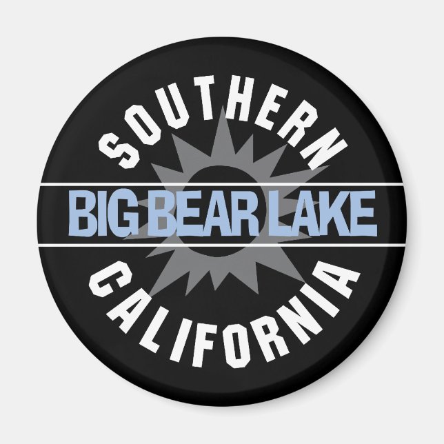 Íman Sul da Califórnia - Lago Big Bear (Frente)