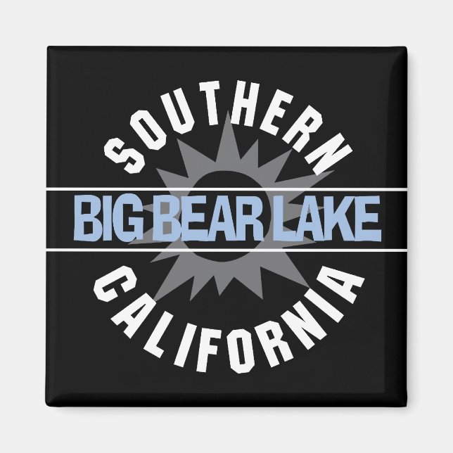 Íman Sul da Califórnia - Lago Big Bear (Frente)