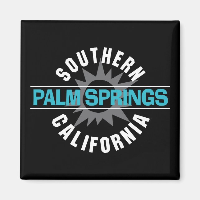 Íman Sul da Califórnia - Primaveras de Palm (Frente)