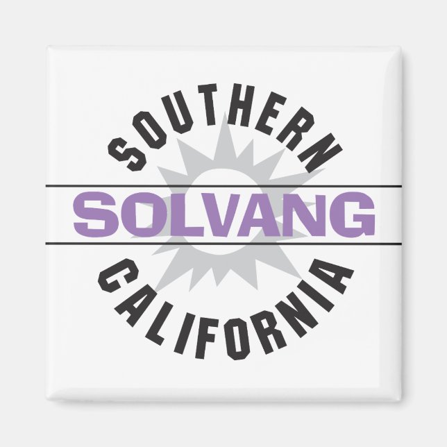 Íman Sul da Califórnia - Solvang (Frente)