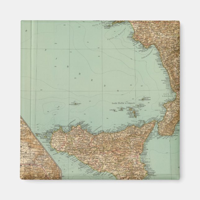 Íman Sul de Itália 2729 (Frente)