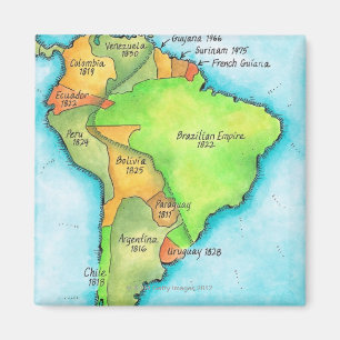 Íman Sul - independência americana