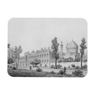 Íman sultão Hussein de Madrasa-yi Masjid-i Shah, em