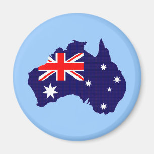 Íman Sumário e bandeira da Austrália