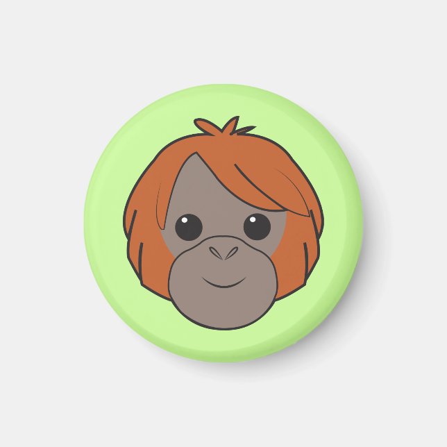Íman Sumatran Orangutan Magnet (Frente)