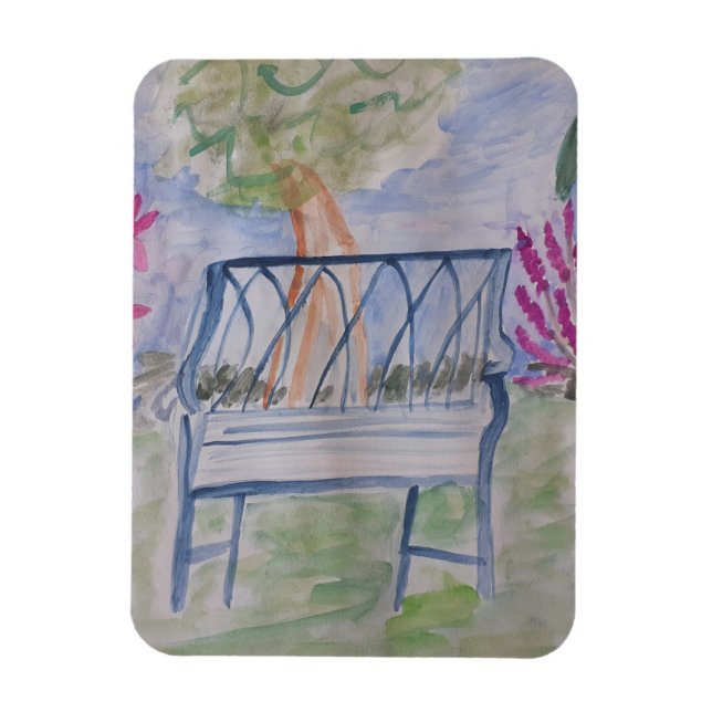 Íman Summer Garden Bench (Vertical)