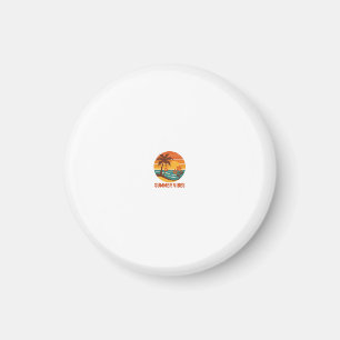 Íman Summer Vibes - Design brilhante, tropical e divert