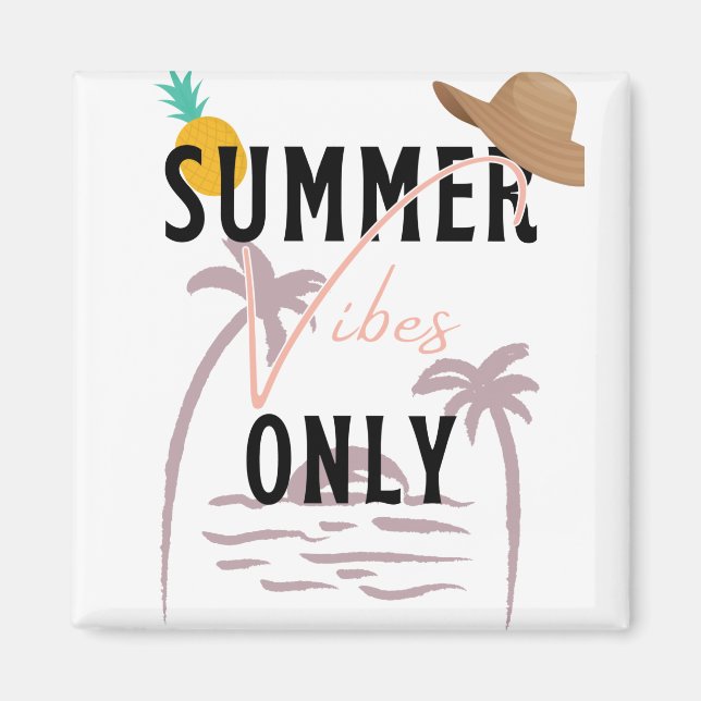 Íman Summer Vibes Only Beach (Frente)