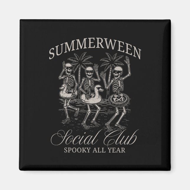 Íman Summerbetween Social Club Skeleton Dancing Summer  (Frente)