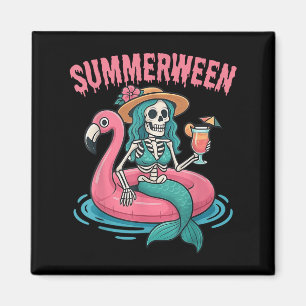Íman Summerentre Mermaid Skeleton Beach Flamingo Hallow