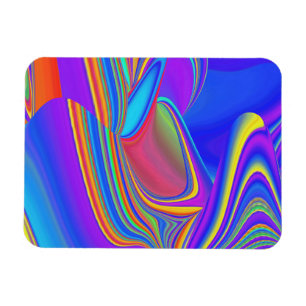 Íman Summersense, Abstrato 3D Rainbowart