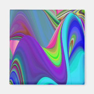 Íman Summersense, Abstrato 3D Rainbowart