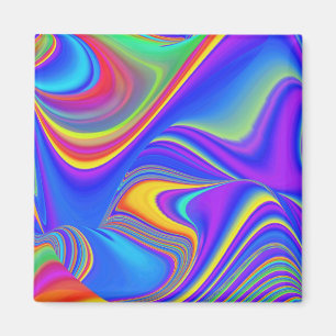 Íman Summersense, Abstrato 3D Rainbowart