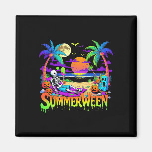 Íman Summerween Skeleton Ghost Beach Funny Spooky Hallo