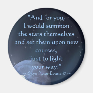 Íman "SUMMON THE STARS" Romance Magnets