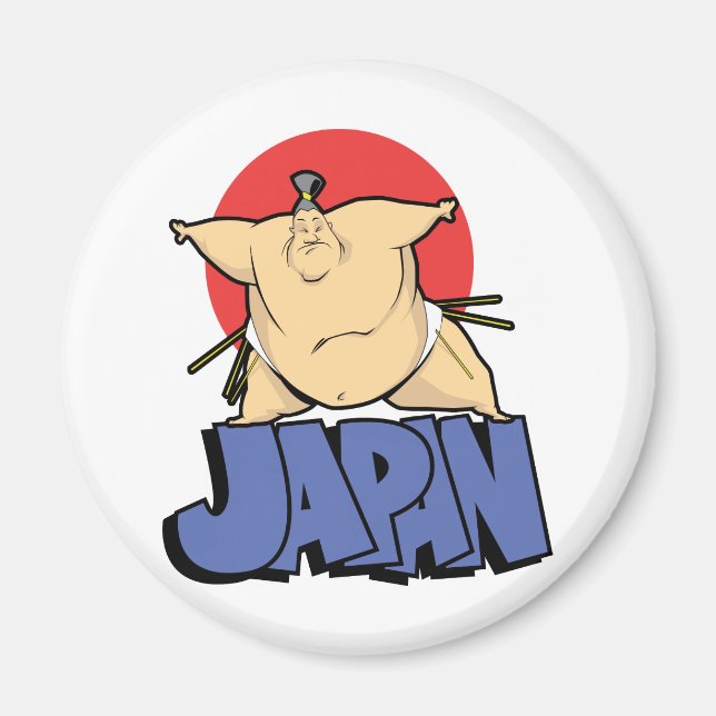Íman Sumo do Japão (Frente)