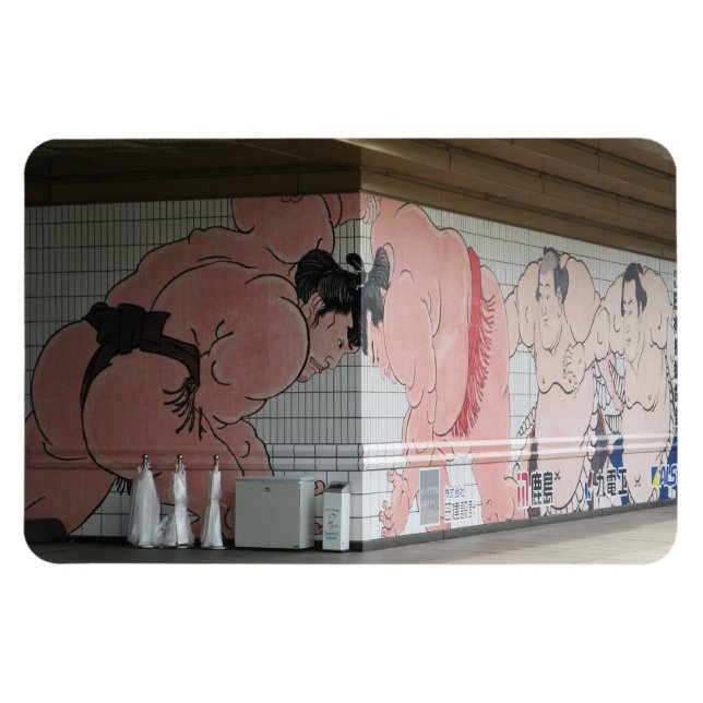 Íman Sumo Mural Wall Art (Horizontal)