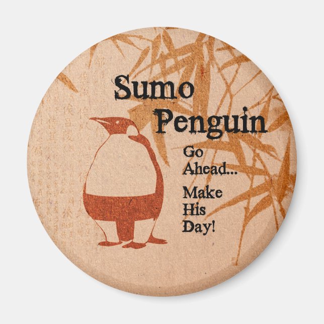 Íman Sumo Penguin (Frente)