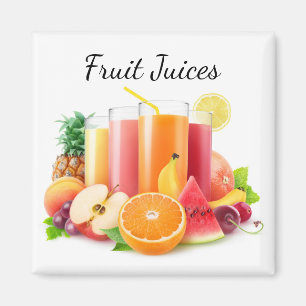 Íman Sumos de fruta frescos