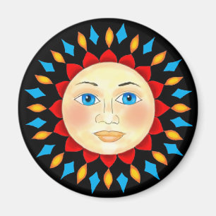 Íman Sun celestial enfrenta o ímã
