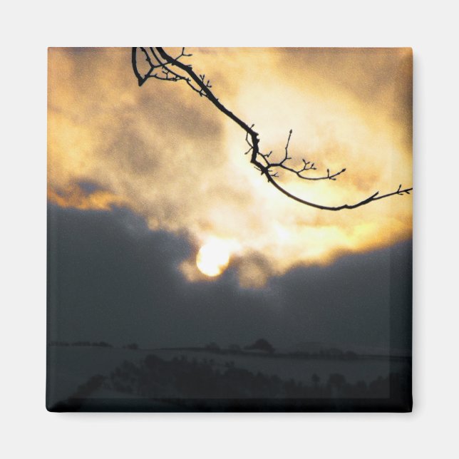 Íman Sun de inverno (Frente)