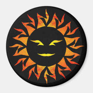 Íman Sun de sorriso