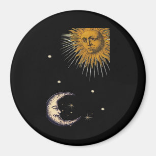 Íman Sun e Moon 90s Whimsigoth Design