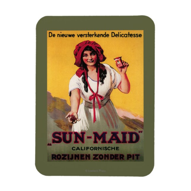 Íman Sun-Maid California Raisin Poster (Vertical)