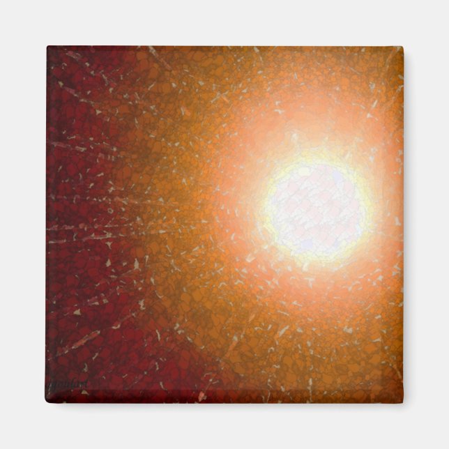 Íman Sun Mosaic (Frente)