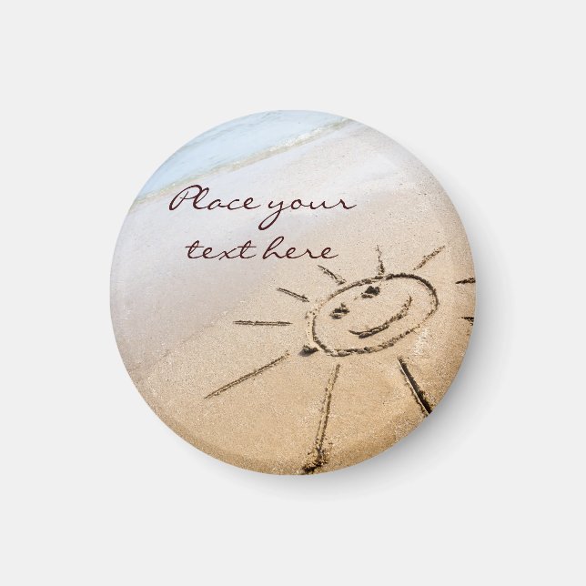 Íman Sun Na Praia (Frente)