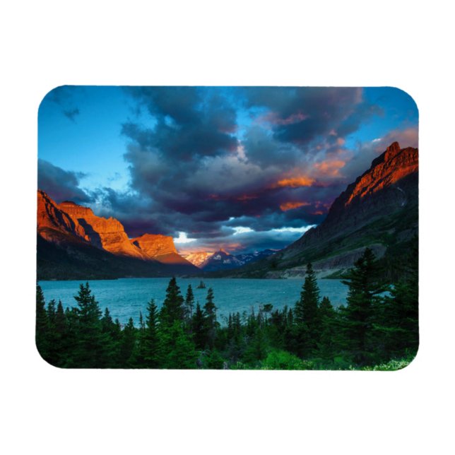 Íman Sun Rise na Rua. Mary Lake (Horizontal)