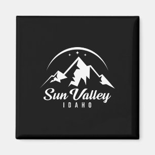 Íman Sun Valley Idaho Ski Resort Skiting Snowboard