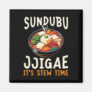 Íman Sundubu Jjigae Comida Asiática Foodie Cozinha Core